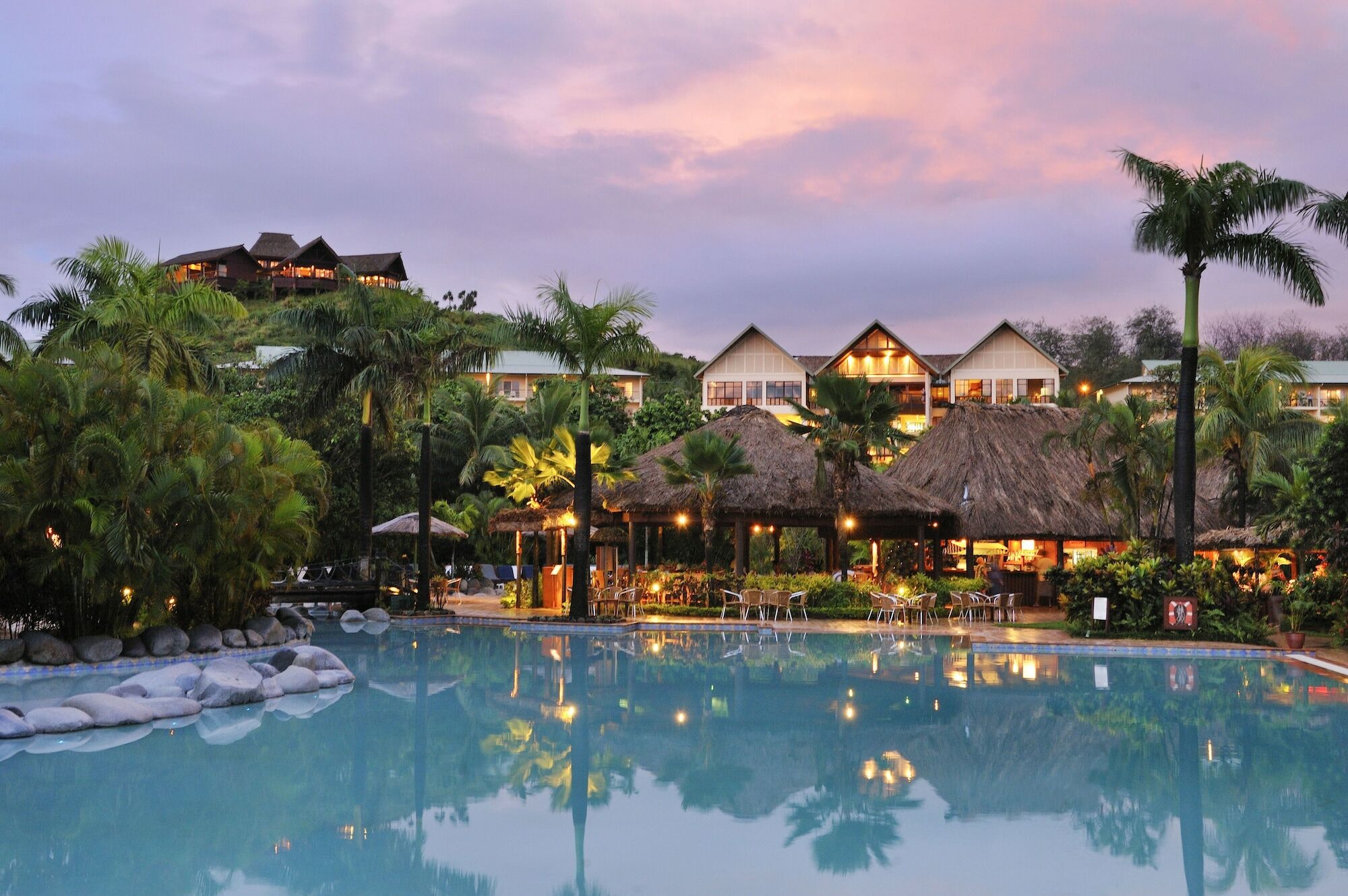奥瑞格斐济海滩度假酒店 克罗托格 设施 照片 The pool at the resort